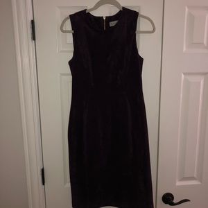 Calvin Klein Purple Sheath Dress